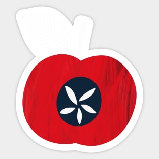 Red Apple Sticker